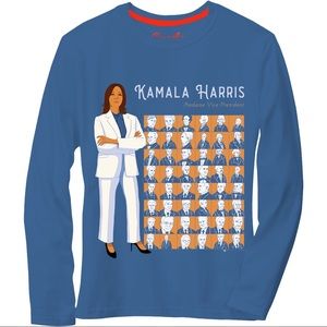 NWOT Kamala Harris Trailblazer Longsleeve Shirt